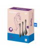 Набір йоні намистин Satisfyer Yoni Power 2 Black, діаметр 2-2,5-3см, маса 22-44-73 г Набір йоні намистин Satisfyer Yoni Power 2 Black, діаметр 2-2,5-3см, маса 22-44-73 г