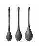 Набір йоні намистин Satisfyer Yoni Power 2 Black, діаметр 2-2,5-3см, маса 22-44-73 г Набір йоні намистин Satisfyer Yoni Power 2 Black, діаметр 2-2,5-3см, маса 22-44-73 г