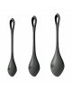 Набір йоні намистин Satisfyer Yoni Power 2 Black, діаметр 2-2,5-3см, маса 22-44-73 г Набір йоні намистин Satisfyer Yoni Power 2 Black, діаметр 2-2,5-3см, маса 22-44-73 г