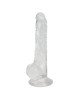 Прозорий фалоімітатор Alive Jelly Dildo Lusty, ТПЕ, присоска, діаметр 3,2см, довжина 18см Прозорий фалоімітатор Alive Jelly Dildo Lusty, ТПЕ, присоска, діаметр 3,2см, довжина 18см