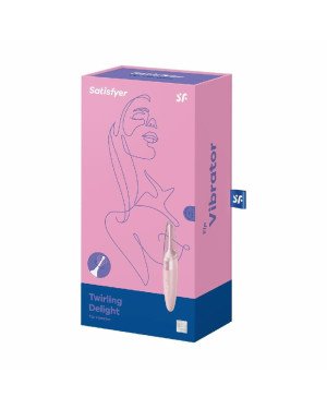 Вібратор для клітора Satisfyer Twirling Delight Rose Вібратор для клітора Satisfyer Twirling Delight Rose