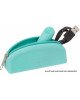 Сумка для зберігання секс-іграшок PowerBullet - Silicone Storage Zippered Bag Teal Сумка для зберігання секс-іграшок PowerBullet - Silicone Storage Zippered Bag Teal