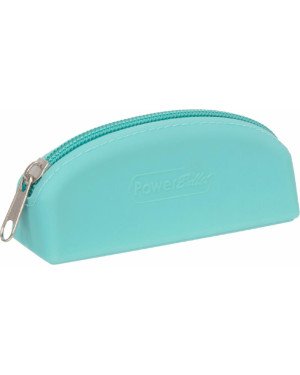 Сумка для зберігання секс-іграшок PowerBullet - Silicone Storage Zippered Bag Teal