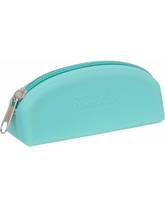 Сумка для зберігання секс-іграшок PowerBullet - Silicone Storage Zippered Bag Teal Сумка для зберігання секс-іграшок PowerBullet - Silicone Storage Zippered Bag Teal