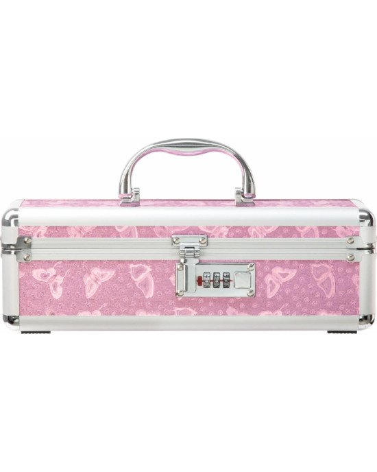 Кейс для зберігання секс-іграшок BMS Factory - The Toy Chest Lokable Vibrator Case Pink з кодовим за Кейс для зберігання секс-іграшок BMS Factory - The Toy Chest Lokable Vibrator Case Pink з кодовим за