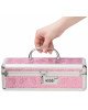 Кейс для зберігання секс-іграшок BMS Factory - The Toy Chest Lokable Vibrator Case Pink з кодовим за Кейс для зберігання секс-іграшок BMS Factory - The Toy Chest Lokable Vibrator Case Pink з кодовим за