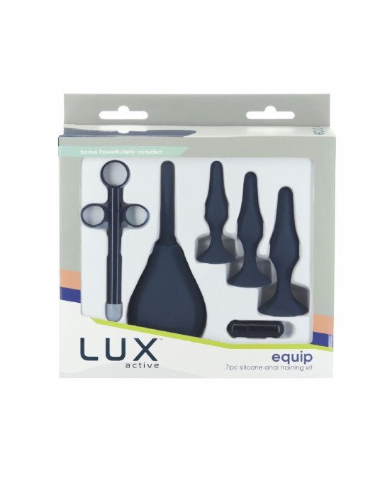 Набір анальних іграшок для новачків Lux Active – Equip – Silicone Anal Training Kit Набір анальних іграшок для новачків Lux Active – Equip – Silicone Anal Training Kit