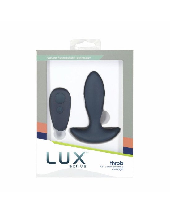 Анальна пробка з пульсацією Lux Active – Throb – 4.5 Анальна пробка з пульсацією Lux Active – Throb – 4.5