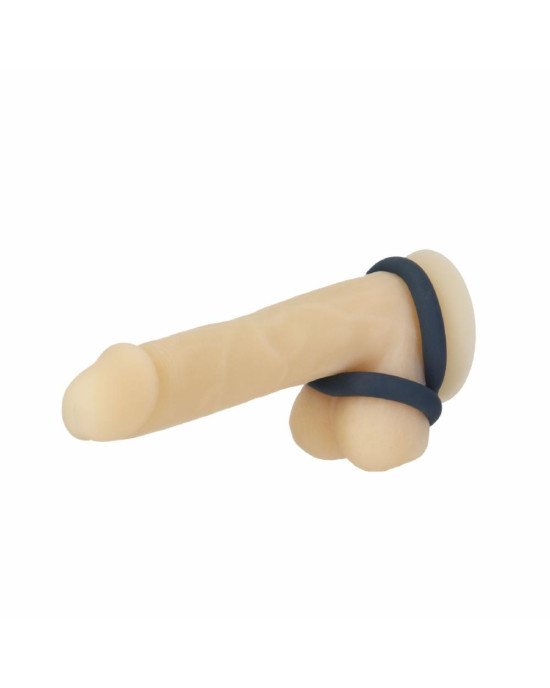 Подвійне ерекційне кільце LUX Active – Tug – Versatile Silicone Cock Ring Подвійне ерекційне кільце LUX Active – Tug – Versatile Silicone Cock Ring