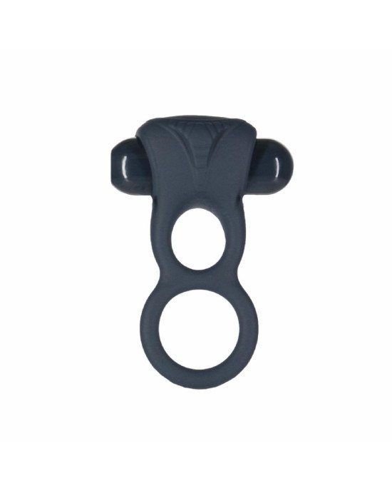 Подвійне ерекційне кільце з вібрацією Lux Active-Triad - Vibrating Dual Cock Ring, пульт ДК Подвійне ерекційне кільце з вібрацією Lux Active-Triad - Vibrating Dual Cock Ring, пульт ДК