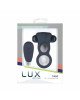 Подвійне ерекційне кільце з вібрацією Lux Active-Triad - Vibrating Dual Cock Ring, пульт ДК Подвійне ерекційне кільце з вібрацією Lux Active-Triad - Vibrating Dual Cock Ring, пульт ДК