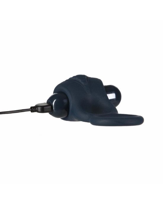 Подвійне ерекційне кільце з вібрацією Lux Active-Triad - Vibrating Dual Cock Ring, пульт ДК Подвійне ерекційне кільце з вібрацією Lux Active-Triad - Vibrating Dual Cock Ring, пульт ДК