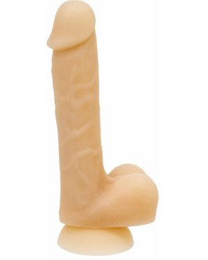 Фалоімітатор із пам’яттю форми, на присосці ADDICTION — DAVID 8″ Silicone Dong, віброкуля в подаруно