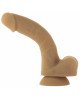 Гнучкий фалоімітатор на присосці ADDICTION — ANDREW 8″ Silicone Dong — Caramel, віброкуля в подаруно Гнучкий фалоімітатор на присосці ADDICTION — ANDREW 8″ Silicone Dong — Caramel, віброкуля в подаруно