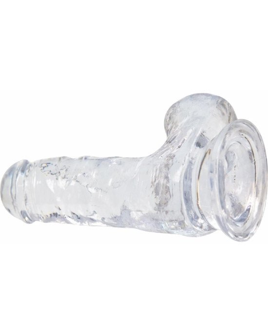 Прозорий фалоімітатор на присосці ADDICTION — Clear Dildo with Balls 6″, віброкуля в подарунок Прозорий фалоімітатор на присосці ADDICTION — Clear Dildo with Balls 6″, віброкуля в подарунок