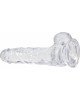 Прозорий фалоімітатор на присосці ADDICTION — Clear Dildo with Balls 7″, віброкуля в подарунок Прозорий фалоімітатор на присосці ADDICTION — Clear Dildo with Balls 7″, віброкуля в подарунок
