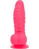 Ребристий фалоімітатор на присосці ADDICTION — Tom 7″ Dildo With Balls — Pink, віброкуля в подарунок Ребристий фалоімітатор на присосці ADDICTION — Tom 7″ Dildo With Balls — Pink, віброкуля в подарунок