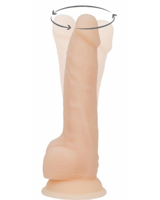 Фалоімітатор з вібрацією та ротацією Naked ADDICTION James 8″ Rotating & Vibrating Dong, пульт ДК Фалоімітатор з вібрацією та ротацією Naked ADDICTION James 8″ Rotating & Vibrating Dong, пульт ДК