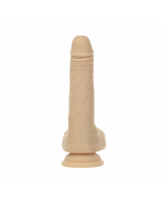 Фалоімітатор з ротацією та пульсацією Naked ADDICTION The Freak 7,5″ Rotating & Thrusting Vibrating