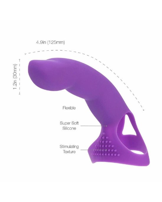 Насадка на палець Simple&True Extra Touch Finger Dong Purple Насадка на палець Simple&True Extra Touch Finger Dong Purple