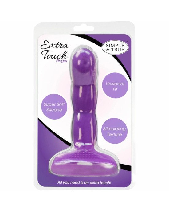 Насадка на палець Simple&True Extra Touch Finger Dong Purple Насадка на палець Simple&True Extra Touch Finger Dong Purple