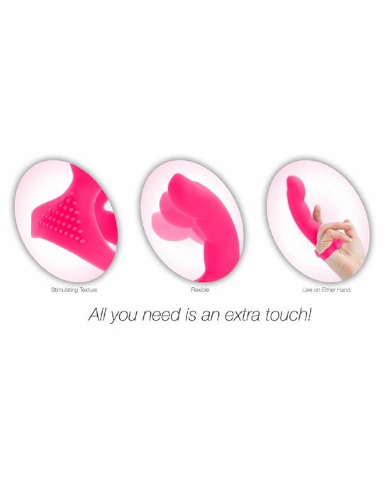 Насадка на палець Simple&True Extra Touch Finger Dong Pink Насадка на палець Simple&True Extra Touch Finger Dong Pink