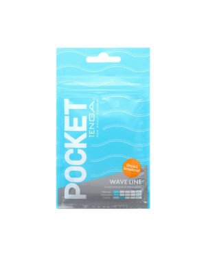 Мастурбатор TENGA Pocket Wave Line