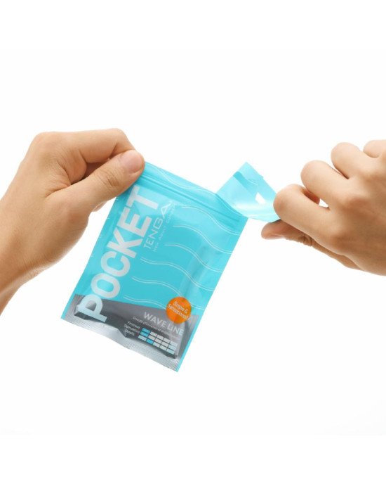 Мастурбатор TENGA Pocket Wave Line Мастурбатор TENGA Pocket Wave Line