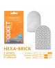 Мастурбатор TENGA Pocket Hexa-Brick Мастурбатор TENGA Pocket Hexa-Brick