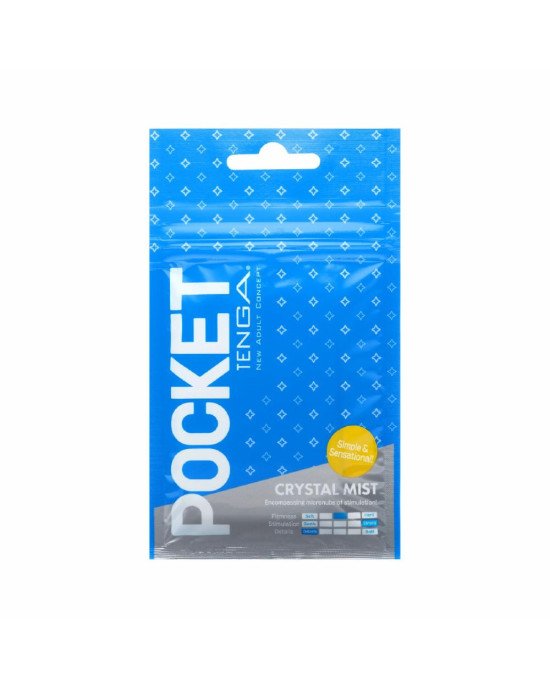 Мастурбатор TENGA Pocket Crystal Mist