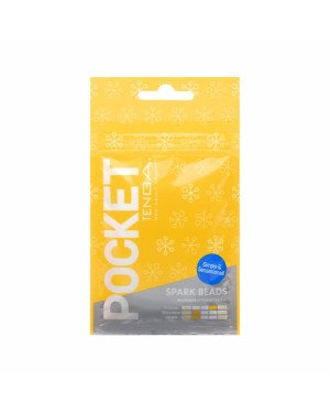 Мастурбатор TENGA Pocket Spark Beads