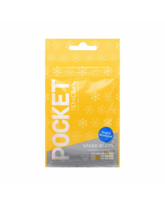 Мастурбатор TENGA Pocket Spark Beads Мастурбатор TENGA Pocket Spark Beads