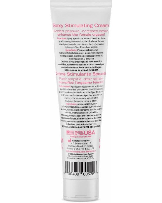 Збуджуючий крем Desire by Swiss Navy Sexy Stimulating Cream 59 мл Збуджуючий крем Desire by Swiss Navy Sexy Stimulating Cream 59 мл