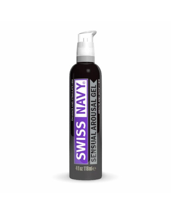 Збуджувальний лубрикант на водно-силіконовій основі Swiss Navy Sensual Arousal Gel 118 мл Збуджувальний лубрикант на водно-силіконовій основі Swiss Navy Sensual Arousal Gel 118 мл