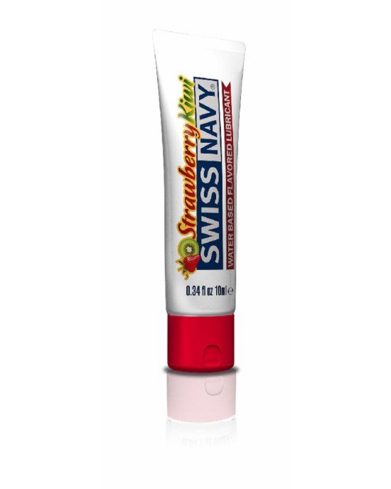 Лубрикант на водній основі Swiss Navy Strawberry Kiwi 10 мл Лубрикант на водній основі Swiss Navy Strawberry Kiwi 10 мл