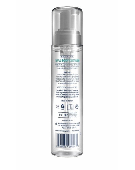 Засіб для чищення Swiss Navy Toy & Body Cleaner 29,5 мл Засіб для чищення Swiss Navy Toy & Body Cleaner 29,5 мл