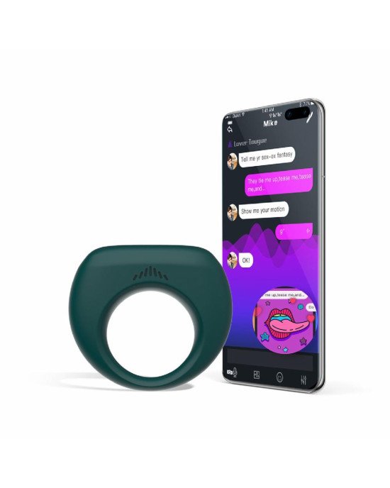 Ерекційне віброкільце Magic Motion Dante II, керування за допомогою смартфона Ерекційне віброкільце Magic Motion Dante II, керування за допомогою смартфона