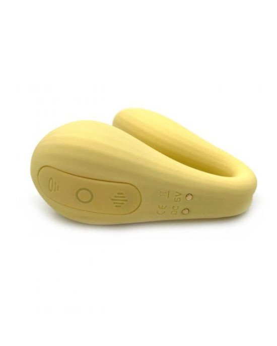 Вакуумний вагінально-кліторальний стимулятор Magic Motion Bobi Yellow, керування зі смартфона Вакуумний вагінально-кліторальний стимулятор Magic Motion Bobi Yellow, керування зі смартфона