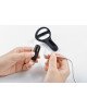 Подвійне ерекційне кільце Fun Town Rise Black, керування зі смартфона Подвійне ерекційне кільце Fun Town Rise Black, керування зі смартфона