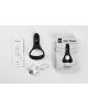 Подвійне ерекційне кільце Fun Town Rise Black, керування зі смартфона Подвійне ерекційне кільце Fun Town Rise Black, керування зі смартфона