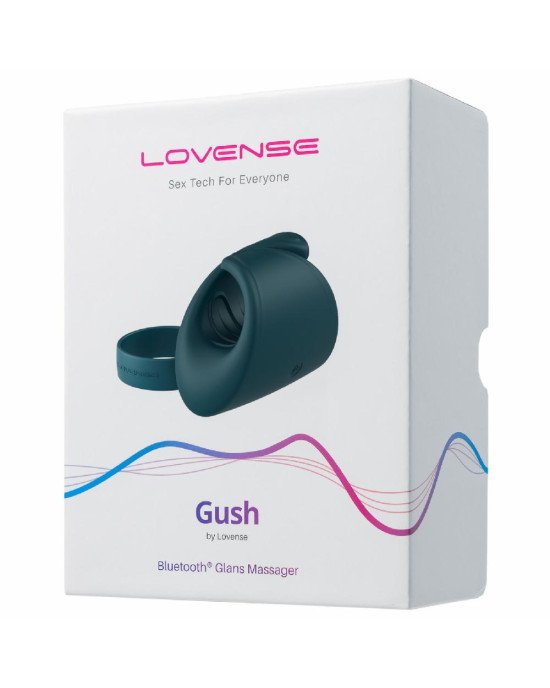 Смарт-вібромастурбатор для головки члена Lovense Gush Смарт-вібромастурбатор для головки члена Lovense Gush