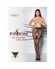 Колготки з відкритим доступом, контрастні шортики TIOPEN 011 beige 1/2 (20 den) — Passion