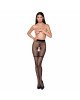 Колготки з відкритим доступом, контрастні шортики TIOPEN 011 beige 5 (20 den) — Passion