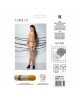 Тілесні колготки з відкритим доступом, імітація панчіх TIOPEN 014 beige 3/4 (20 den) — Passion