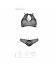 Комплект: бра, трусики з ажурним декором та відкритим кроком Ursula Set black S/M — Passion Комплект: бра, трусики з ажурним декором та відкритим кроком Ursula Set black S/M — Passion
