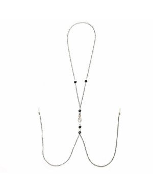 Прикраса для сосків Art of Sex - Nipple Clamps Arrow, колір чорний