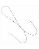Прикраса для сосків Art of Sex - Nipple Clamps Arrow, колір чорний Прикраса для сосків Art of Sex - Nipple Clamps Arrow, колір чорний