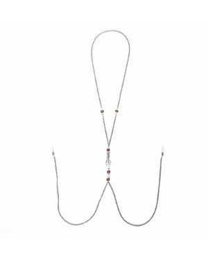 Прикраса для сосків Art of Sex - Nipple Clamps Arrow, колір гранатовий