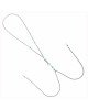 Прикраса для сосків Art of Sex - Nipple Clamps Arrow, колір м'ятний Прикраса для сосків Art of Sex - Nipple Clamps Arrow, колір м'ятний