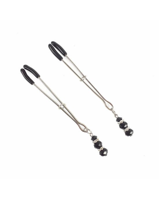 Затискач для сосків Art of Sex - Nipple Clamps Lovely Black Затискач для сосків Art of Sex - Nipple Clamps Lovely Black